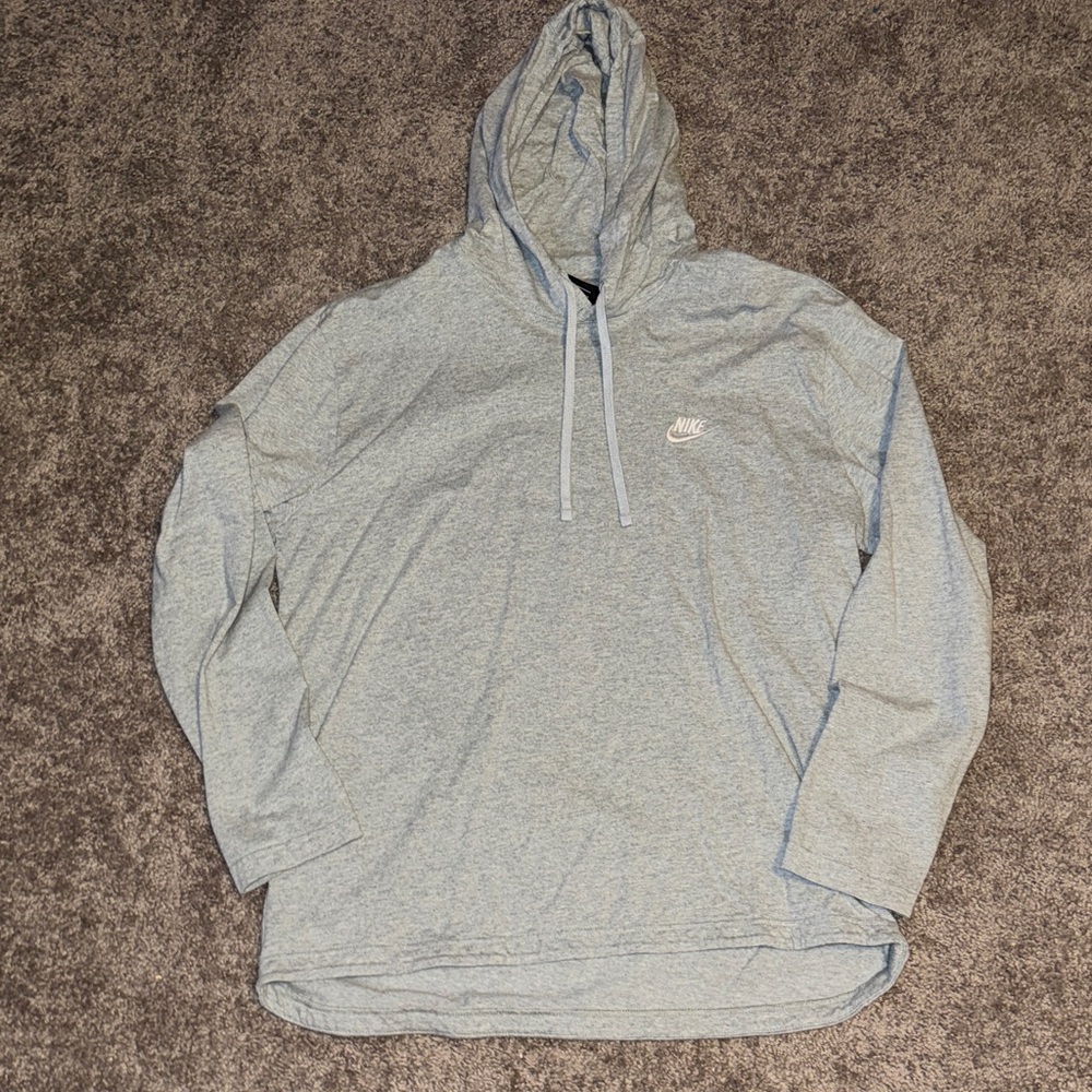 Nike Heather Gray Men's Hoodie